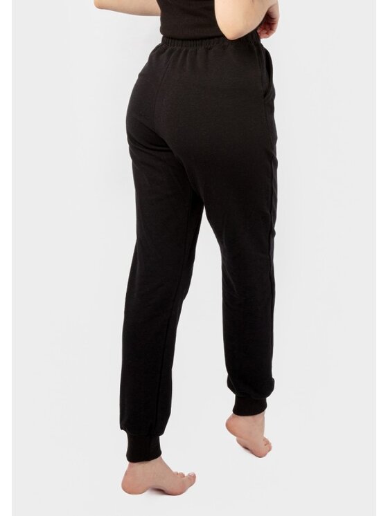 DKaren Sport DKaren Sport Spodnie materiałowe DK-K-B5 Czarny Classic Fit