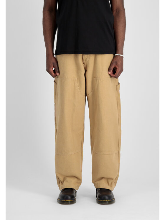 Alpha Industries Alpha Industries Spodnie cargo Carpenter Pant Żółty Relaxed Fit