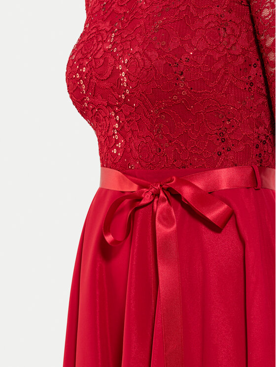 Swing Swing Coctailkleid 77761210 Rot Regular Fit