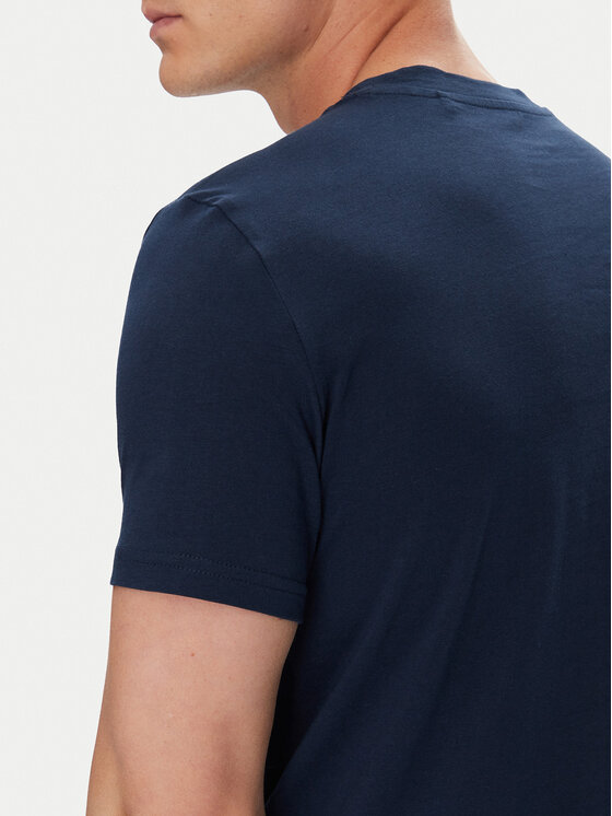 Mustang Mustang T-Shirt Austin 1016483 Σκούρο μπλε Regular Fit