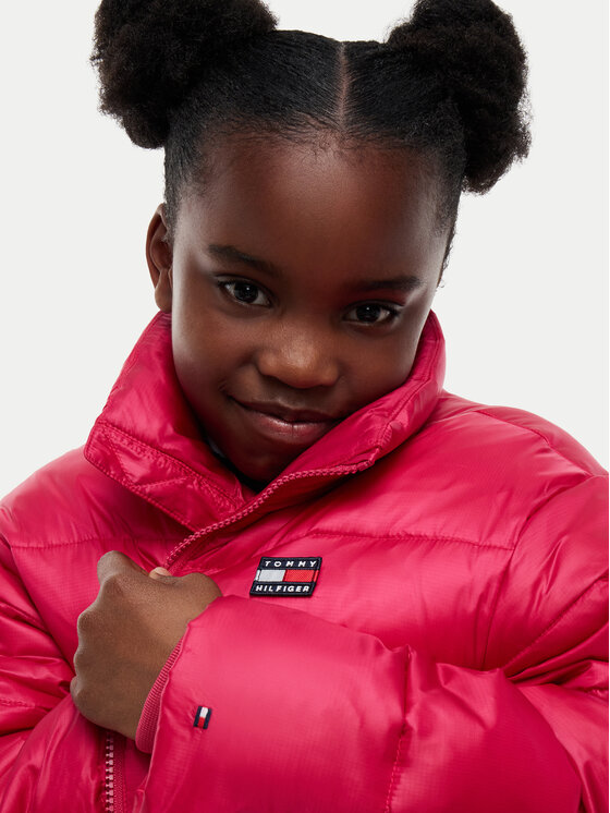 Tommy Hilfiger Tommy Hilfiger Winterjacke KG0KG09708 Rosa Regular Fit