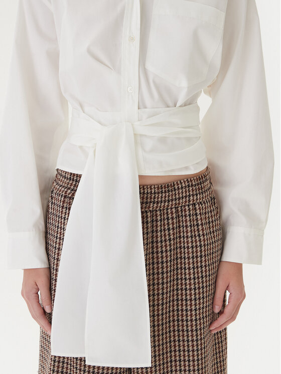 Weekend Max Mara Weekend Max Mara Cămașă Fresco 2525116072 Alb Regular Fit