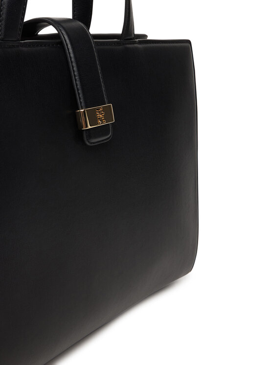 Tommy Hilfiger Tommy Hilfiger Borsetta Th Heritage Satchel AW0AW18287 Nero