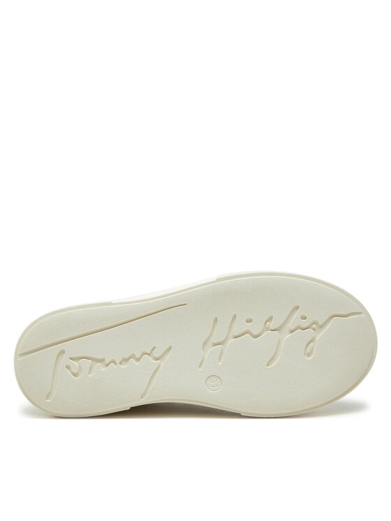 Tommy Hilfiger Tommy Hilfiger Sneakers Low Cut Sneaker T3A9-33744-1355 M Bianco