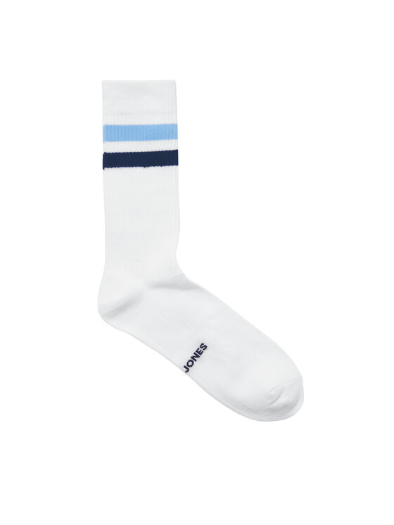Jack&Jones Jack&Jones Комплект 5 чифта дълги чорапи мъжки Tirana 12277074 Бял