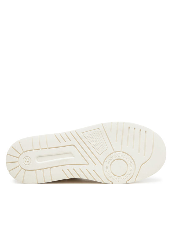 Calvin Klein Jeans Calvin Klein Jeans Snīkeri Low Cut Lace-Up V3A9-82015-1355A S Balts