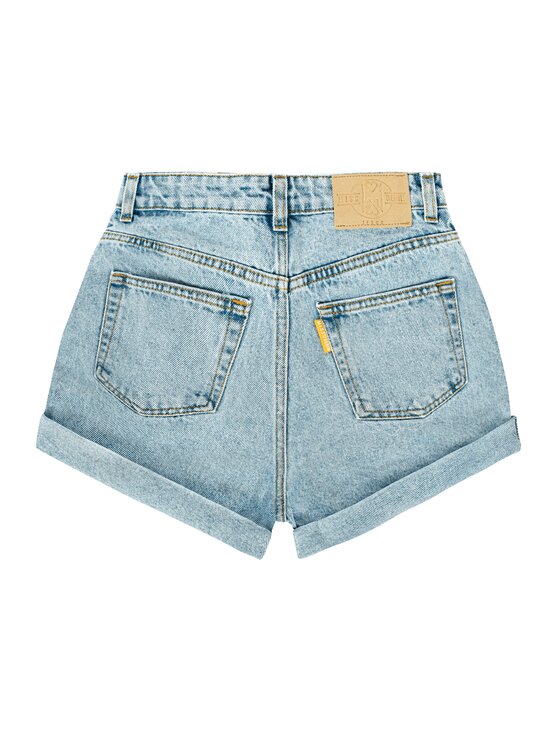 MissDenim MissDenim Szorty jeansowe Rolled Up Niebieski Regular Fit