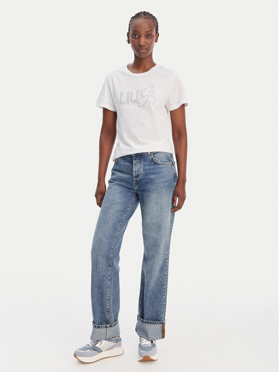 Liu Jo Liu Jo Jeansy UA6207 D4854 Modrá Straight Fit