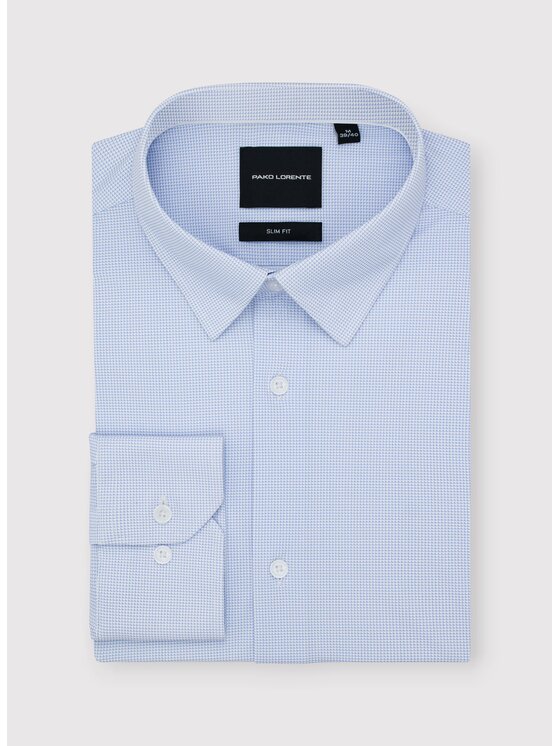 Pako Lorente Pako Lorente Koszula P26SF-1X-011 Niebieski Slim Fit