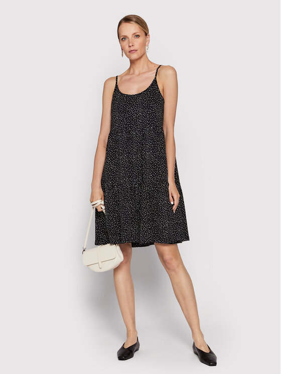 Vestito da giorno SUDD601A Nero Relaxed Fit