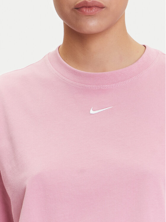 Nike Nike Тишърт Essential FD4149 Розов Regular Fit