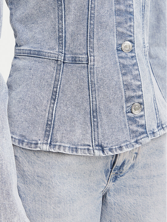 Morgan Morgan Jeansjacke 262-VILIKA Hellblau Slim Fit