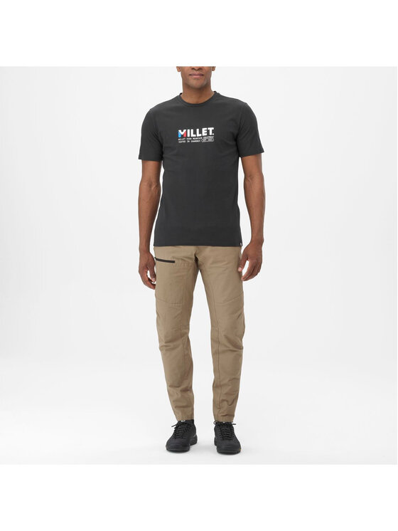 Millet Millet T-Shirt Millet Ts Ss M Czarny Regular Fit