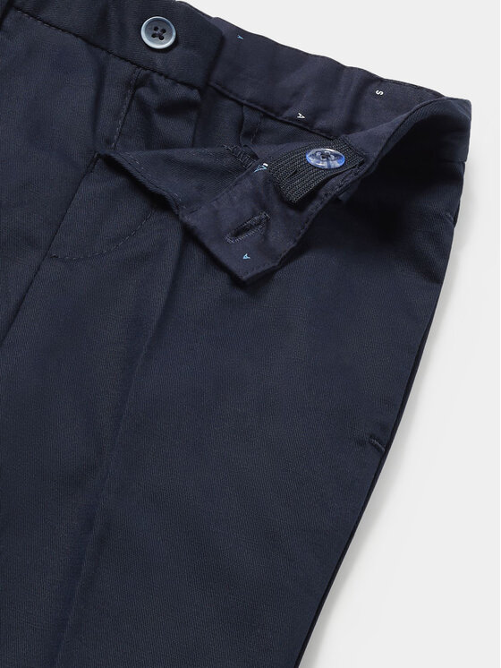 Mayoral Mayoral Hlače iz tkanine 1547 Mornarsko modra Slim Fit