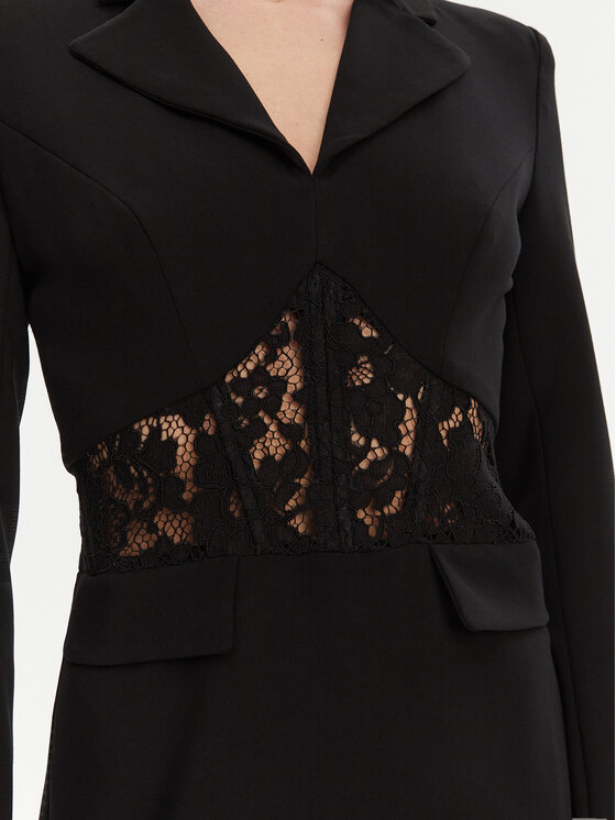 Morgan Morgan Rochie cocktail 241-RCORSE Negru Slim Fit