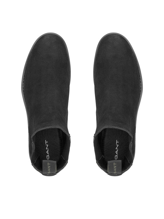 Gant Gant Kotníková obuv s elastickým prvkem 29653750 Černá