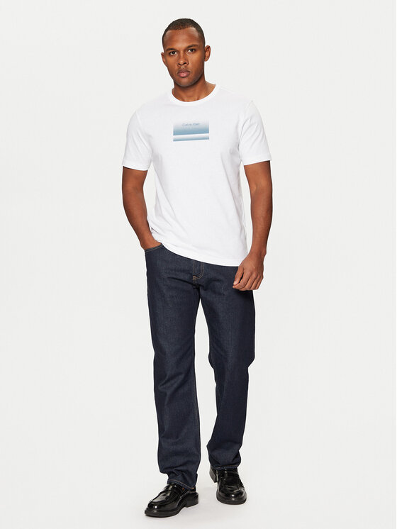 Calvin Klein Calvin Klein T-Shirt K10K113803 Bílá Regular Fit