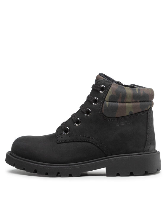 Geox Geox Trapper stila apavi J Shaylax B. B J16FAB 04515 C9B3Y S Melns