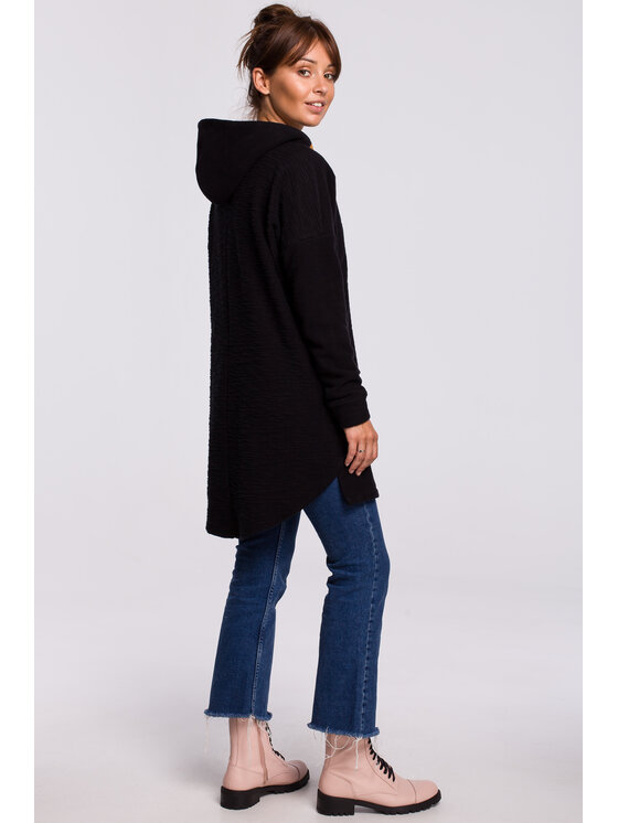 BeWear BeWear Bluza B176 Czarny Comfort Fit