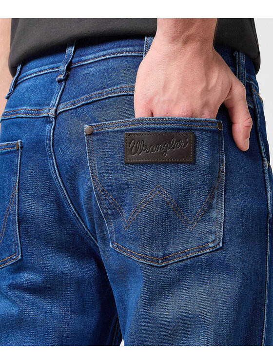 Wrangler Wrangler Jeansy Greensboro Niebieski Straight Leg