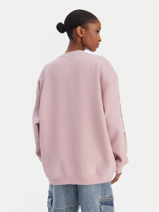 RVCA RVCA Bluza 23B463504 Fioletowy Regular Fit