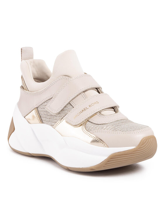 MICHAEL Michael Kors Sneakers Keeley Trainer 43R0KEFS6D Goldfarben Modivo