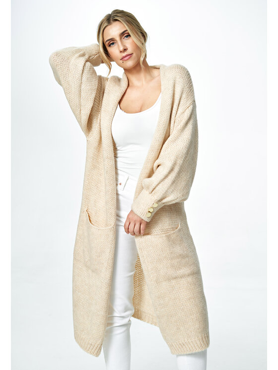 FIGL FIGLFIGL Maglione M889 Beige Oversize
