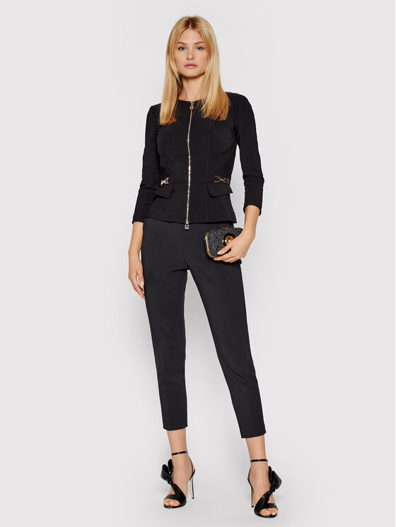 Giacca da abito GI-012-16E2-V450 Nero Slim Fit