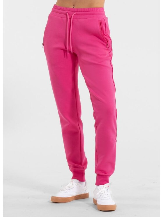 PITBULL PITBULL Spodnie dresowe DISCOVERY Różowy Regular Fit