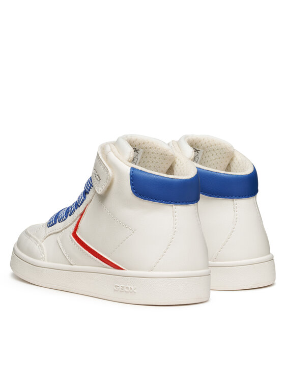Geox Geox Сникърси J Eclyper J56LSA 0BC11 C1Z7S D Бял