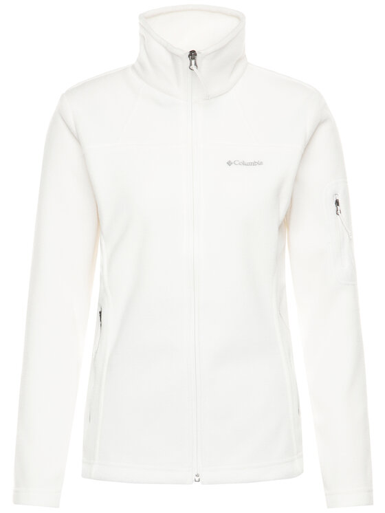 Columbia Columbia Fliso džemperis Fast Trek EL6081 Balta Regular Fit