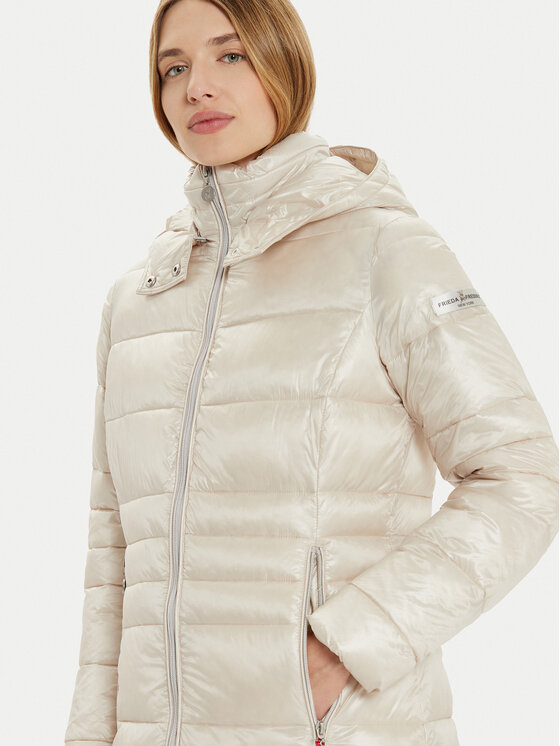 Frieda & Freddies Frieda & Freddies Зимно яке 3880A Екрю Regular Fit