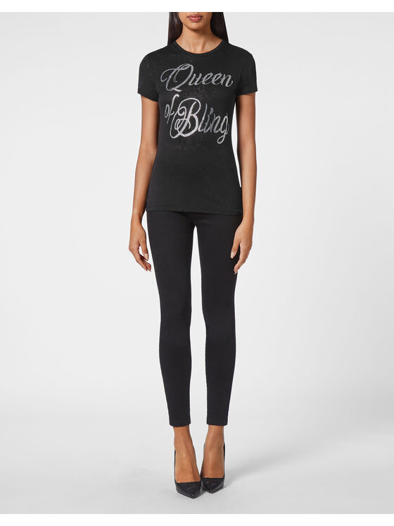 PHILIPP PLEIN PHILIPP PLEIN T-Shirt 2613 Černá Regular Fit