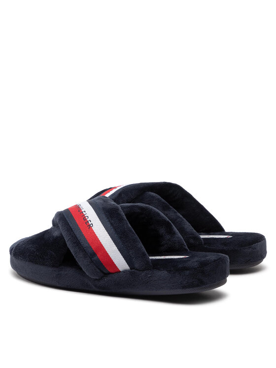 Tommy Hilfiger Tommy Hilfiger Тапочки Comfy Home Slippers With Straps FW0FW06587 Cиній
