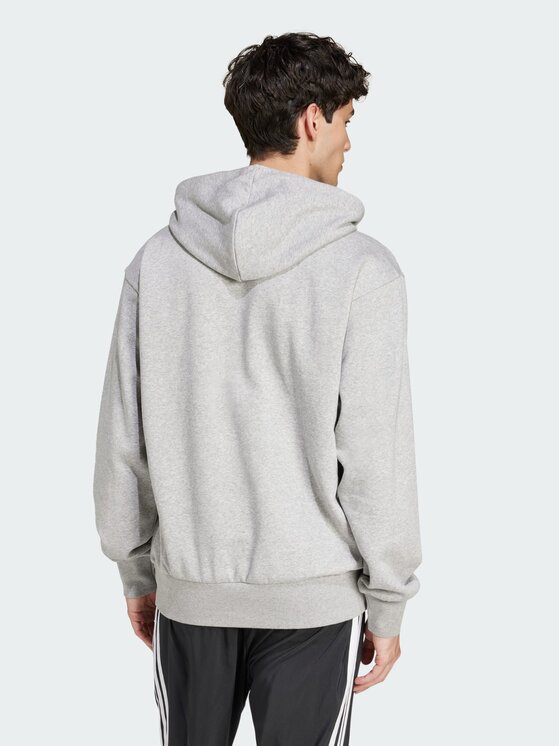adidas adidas Sweatshirt Essentials Feelcozy JE3809 Hellgrau Regular Fit