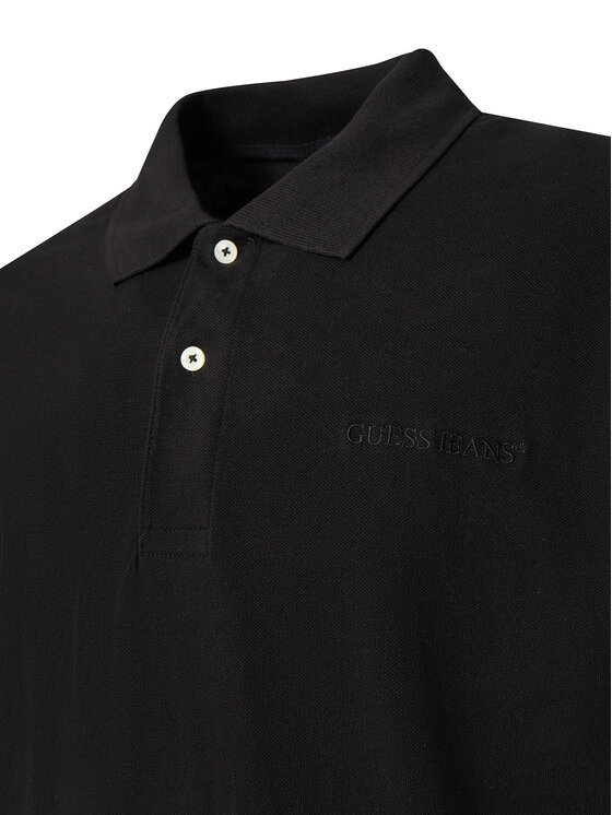 Guess Jeans Guess Jeans Polo M4BP29 KCJV1 Czarny Regular Fit