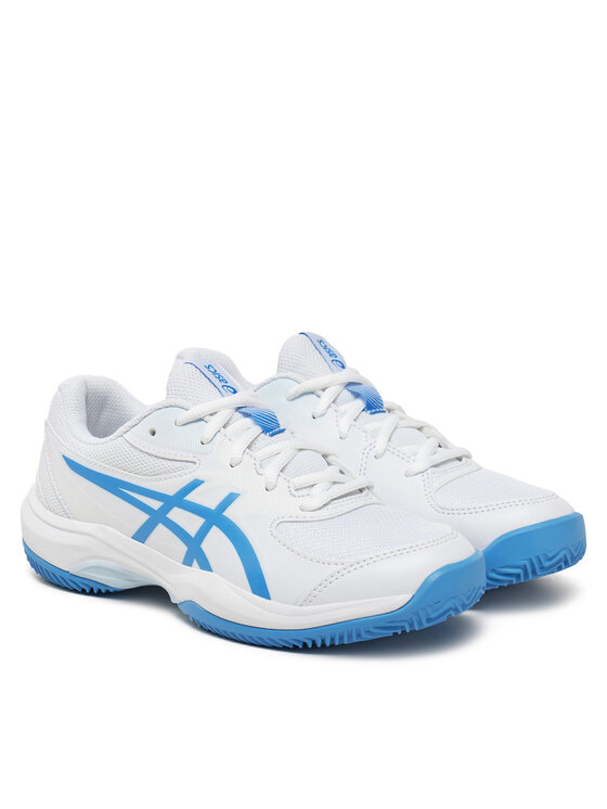 Asics Asics Buty do tenisa Gel-Game Gs Clay/Oc 1044A082 Biały