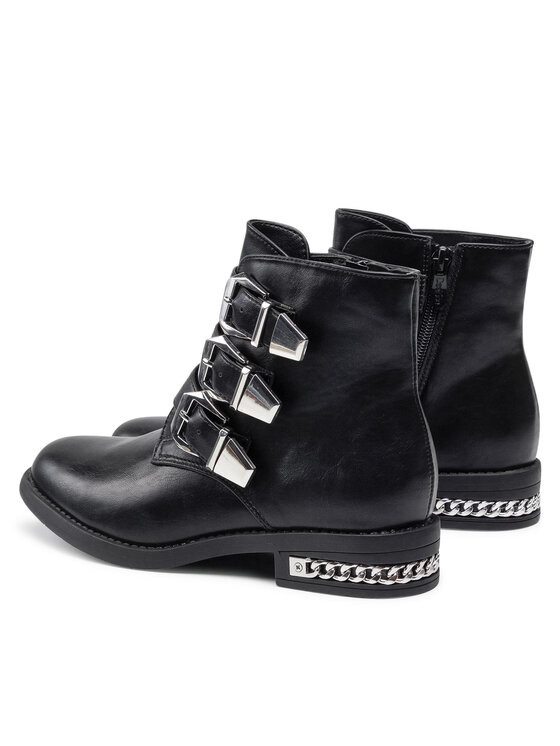 DeeZee DeeZee Μποτάκια WS5168-02 Μαύρο