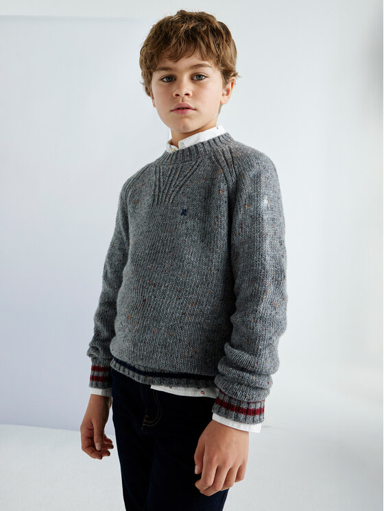 Mayoral Mayoral Pullover 7390 Grau Regular Fit
