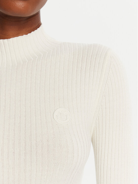 HUGO HUGO Sweter Sarmie_B 50522578 Écru Slim Fit