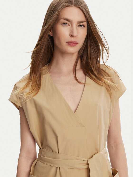 Weekend Max Mara Weekend Max Mara Vestito da giorno Mitico 2515221132 Beige Regular Fit