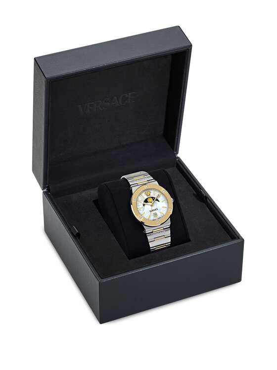 Versace Versace Zegarek VE7G00524 Srebrny