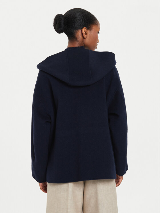 Weekend Max Mara Weekend Max Mara Vuneni kaput Gennaio 2425086021 Tamnoplava Regular Fit