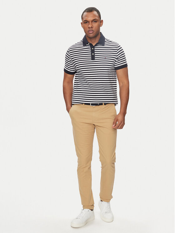 Tommy Hilfiger Tommy Hilfiger Chino Bleecker MW0MW26619 Bež Slim Fit