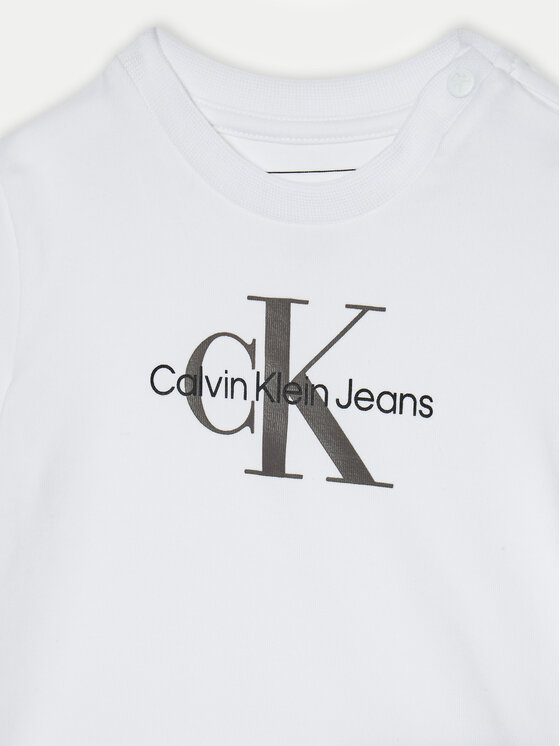 Calvin Klein Jeans Calvin Klein Jeans Set trenerka Monogram Starter IN0IN00011 Zelena Regular Fit
