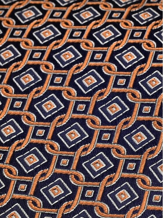 ELSNER ELSNER Γραβάτα JEDWAB ŻAKARD A0949 Σκούρο μπλε