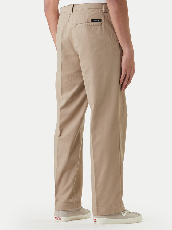 Element Element Chino kalhoty Relax Work ELYNP00181 Béžová Relaxed Fit