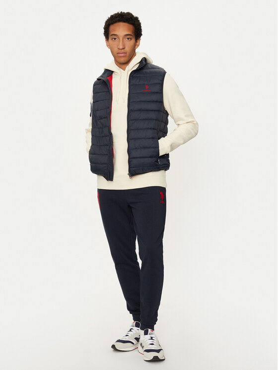 U.S. Polo Assn. U.S. Polo Assn. Prsluk MUP3267 Tamnoplava Regular Fit
