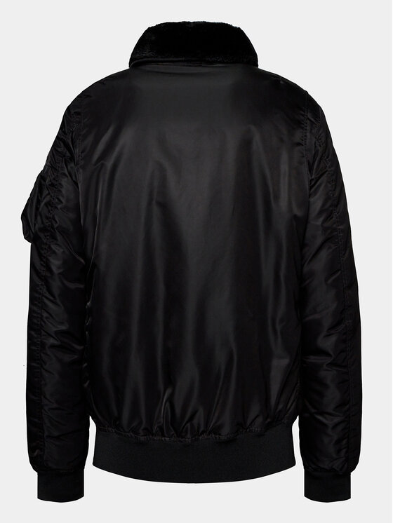 Blauer Blauer Μπόμπερ μπουφάν 23WBLUC02132 Μαύρο Regular Fit