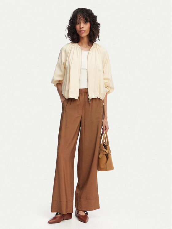 Marella Marella Преходно яке Fico 2613041174 Екрю Regular Fit